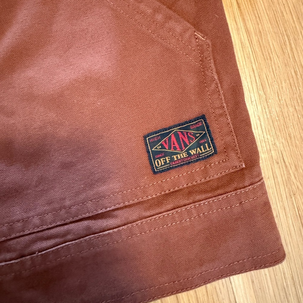 Vintage NWT Rare Vans  Drill Chore Canvas Jacket in the Tortoise Shell Men's M - Picture 6 of 9